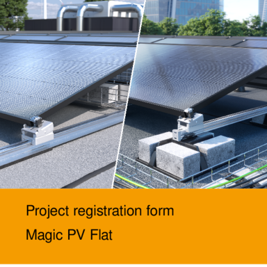 Project registration form Magic PV Flat