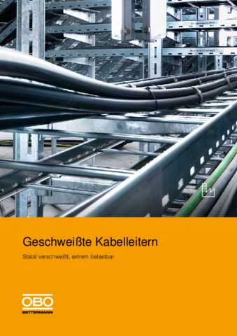 Geschweißtes Kabelleiter-System