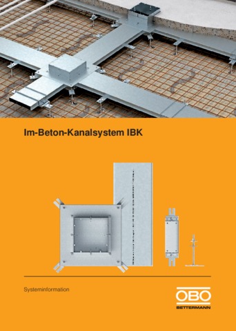 Im-Beton-Kanalsystem IBK