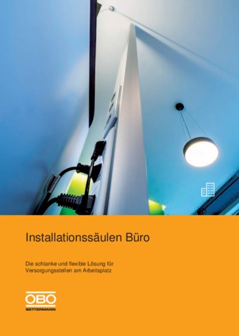 Installationssäulen für Büro