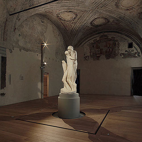 Statue im Museo della Pietá
