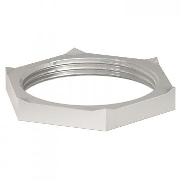 Contre-écrou, filetage métrique avec dents coupantes