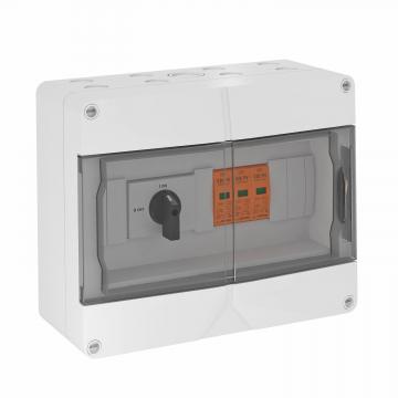 Cassetta di connessione generatore tipo 1+2 fino a 900 V DC con sezionatore (32 A) per 1 x 1 stringa