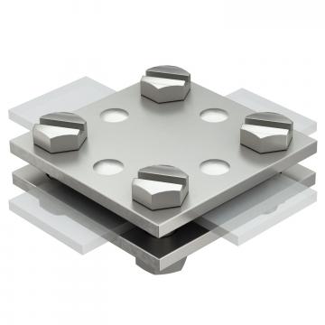 DIN-Kreuzverbinder für Flachleiter A4