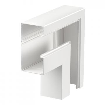 Curva piana, asimmetrica, in discesa, per canale incasso apparecchi Rapid 80, tipo GA-A90170