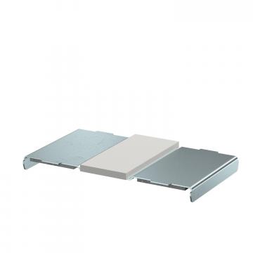 Support de couvercle, largeur de goulotte 100 mm
