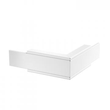 Angle extérieur, hauteur de goulotte 40 mm, blanc pur