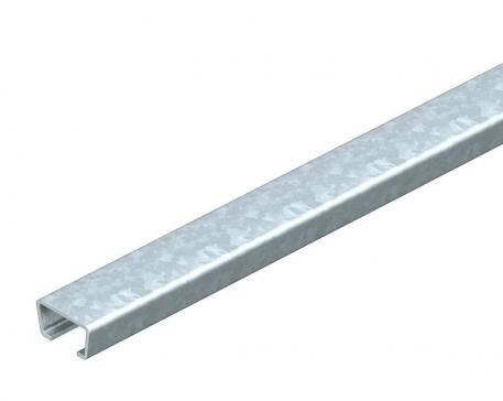 Profilato AMS3518, scanalatura 16,5 mm, BK, non forato 2000 | 35 | 18 | 2 | Acciaio | non trattato | 