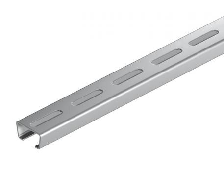Profilato di ancoraggio AML3518, scanalatura 16,5 mm, A2, forata 1000 | 35 | 18 | 1,5 | Acciaio INOX 1.4301 | non trattato, ulteriore trattamento | 