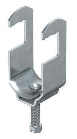 Bügelschelle, 1-fach Metalldruckwanne, Rundprofile/Rohre