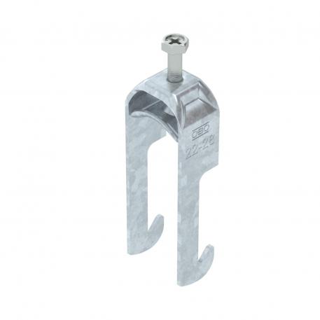 Bride de fixation 2056 pied W, simple, plaque de pression en métal, FT 22 | 28 | 3