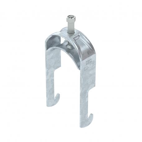 Bride de fixation 2056 pied W, simple, plaque de pression en métal, FT 52 | 58 | 5