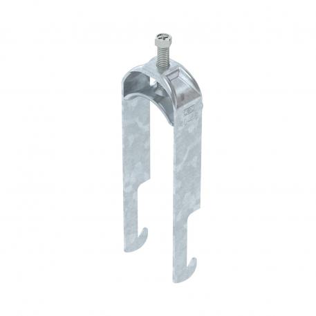 Bride de fixation 2056 pied W, double, plaque de pression en métal, FT 40 | 46 | 5