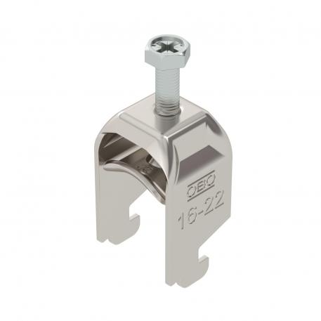 Bride de fixation 2056 pied N simple, plaque de pression en métal, A2 16 | 22 | 3