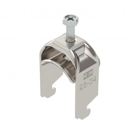 Bride de fixation 2056 pied N simple, plaque de pression en métal, A2 28 | 34 | 3