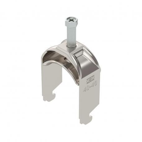 Bride de fixation 2056 pied N simple, plaque de pression en métal, A2 40 | 46 | 5