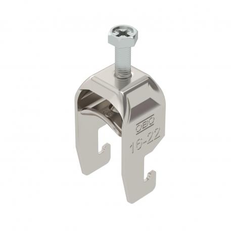 Bride de fixation 2056 pied U, simple, plaque de pression métallique, A2 16 | 22 | 3