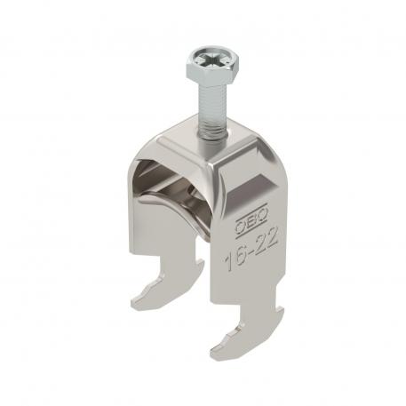 Bride de fixation 2056 pied H, simple, plaque de pression métallique, A4 16 | 22 | 3