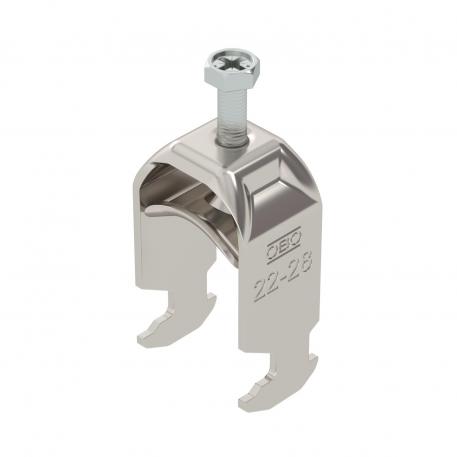 Bride de fixation 2056 pied H, simple, plaque de pression métallique, A4 22 | 28 | 3