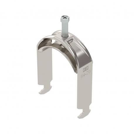 Bride de fixation 2056 pied H, simple, plaque de pression métallique, A4 64 | 70 | 5