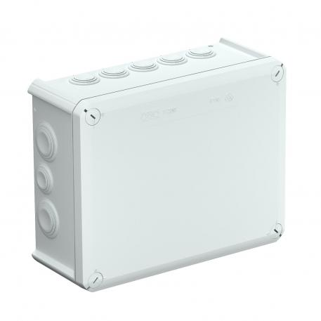 Kabelabzweigkasten T 250, Einsteckdichtung 225x173x86 | 16 | IP66 | lichtgrau; RAL 7035