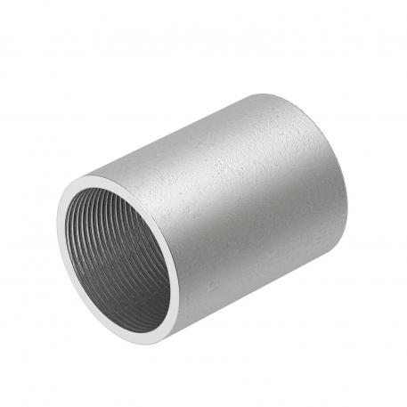 Manicotto in acciaio rivestito con zinco-nichel, con filettatura 40 | M40x1,5