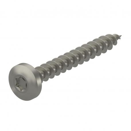 Spanplattenschraube, mit Torx, Panhead, Edelstahl 7 | 3,5 | 30