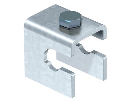 Borne de terre VARIO pour aciers d'armature  | FL30x5 x Rd8-14 | 