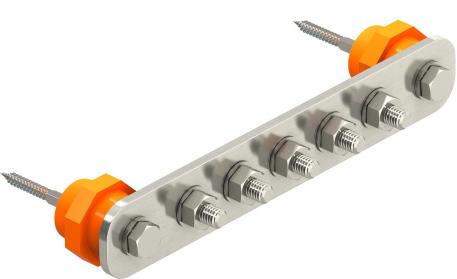 Piastra equipotenziale BigBar, acciaio inox 246 | 40 | 5 |  | 