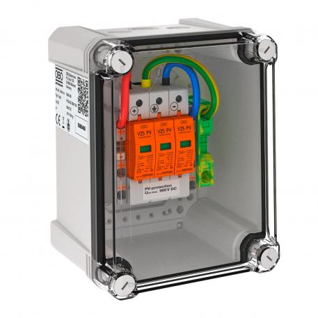 Cassetta di connessione generatore tipo 1+2 per 1 stringa