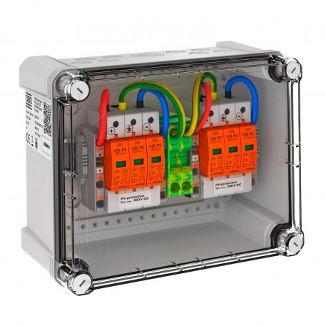 Cassetta di connessione generatore tipo 1+2 per 2 x 1 stringa