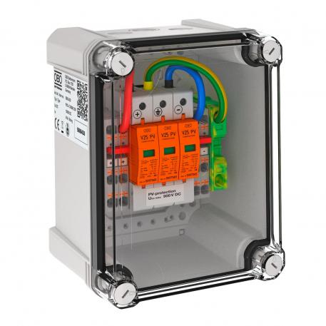 Cassetta di connessione generatore tipo 1+2 per 2 stringhe