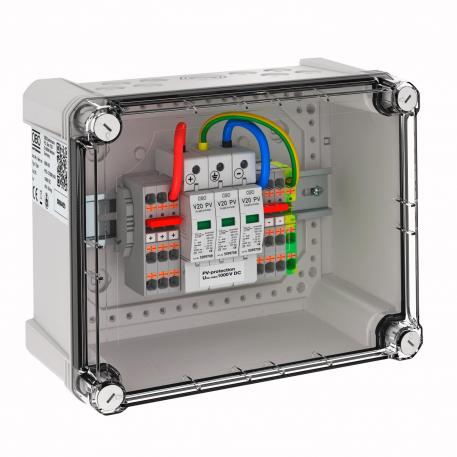 Cassetta di connessione generatore tipo 2 per 4 stringhe