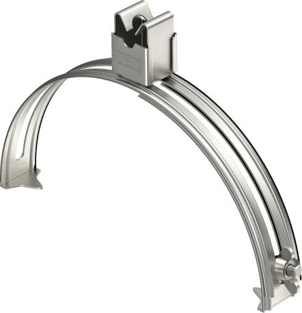 Porte-conducteur de toiture pour tuile faîtière, 185-260 mm, pour Rd 8 mm, A2 20 | Rd 8