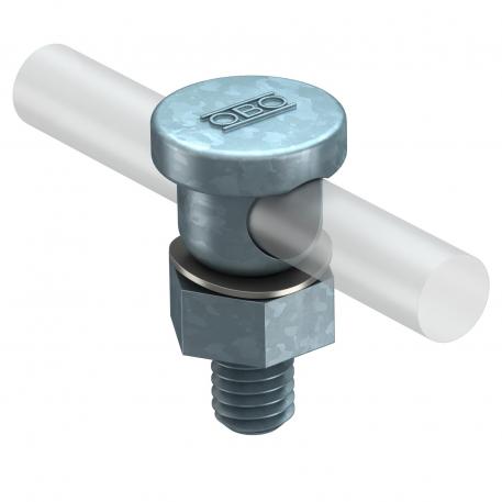 Borne pour Rd 8-10 mm avec filetage M10 Rd 8-10