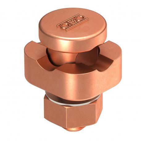 Raccord pour Rd 8-10 mm, simple, cuivre Rd 8-10