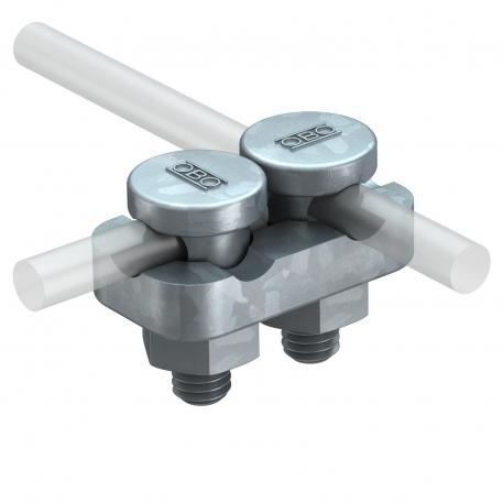Raccord pour Rd 8-10 mm, double Rd 8-10