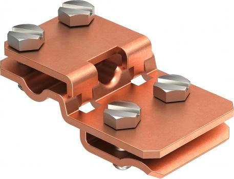 Graffa morsetto e collegamento per lamiere con spessore fino a 10 mm Cu Rd 8 | 5 | 