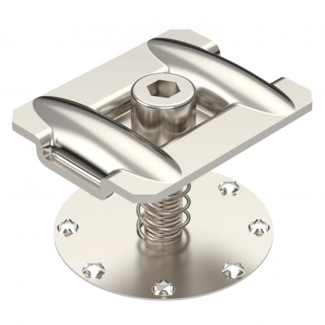 Morsetto intermedio con molla per montaggio modulo FV 46 | 25