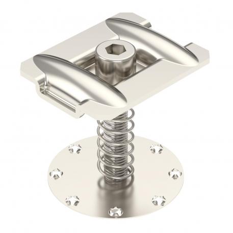 Morsetto intermedio con molla per montaggio modulo FV 60 | 40