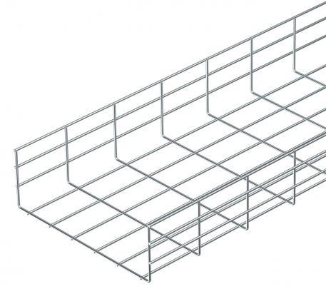 Gitterrinne GR 105, PE-beschichtet, lichtgrau, halogenfrei