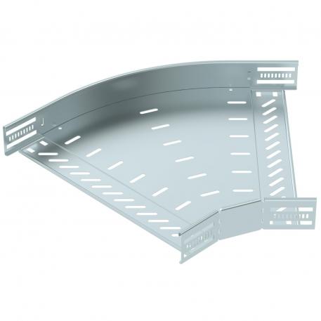 Curva 45° 60 FS 400 | Acciaio | zincato in continuo | zinco