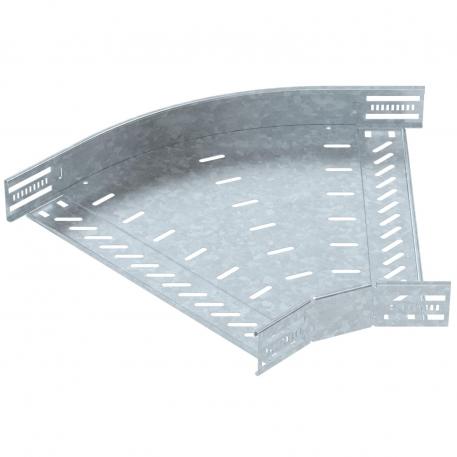 Curva 45° 60 FT 400 | Acciaio | zincato a caldo per immersione | zinco