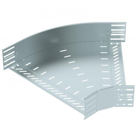 Curva di 45° 110 FS 500 | Acciaio | zincato in continuo | zinco