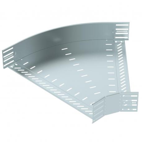 Curva di 45° 110 FS 600 | Acciaio | zincato in continuo | zinco
