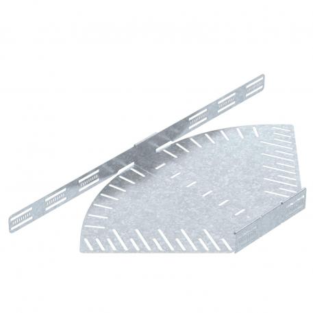 Curva ad angolazione regolabile 60 FT 400 | Acciaio | zincato a caldo per immersione | zinco