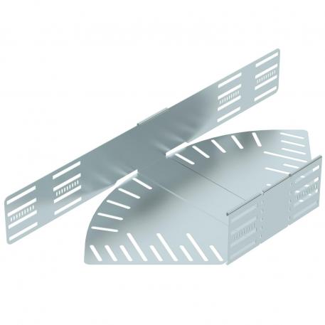 Curva ad angolazione regolabile 110 FS 300 | Acciaio | zincato in continuo | zinco