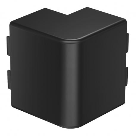 Calotta angolo esterno, per canale tipo WDK 40060 100 | 110 | 60 | 60 x 110 | nero; RAL 9005