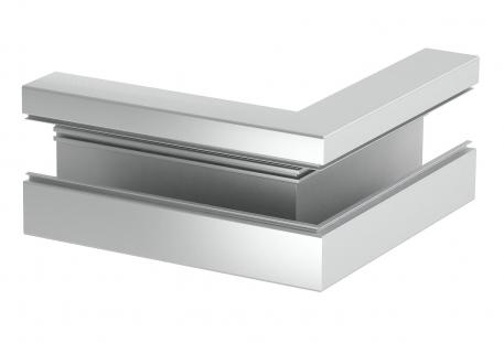 Angolo esterno, asimmetrico, per canale incasso apparecchi Rapid 80 tipo GA-A70170 alluminio