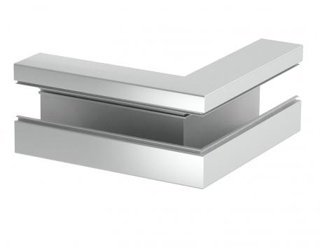Angle extérieur, asymétrique, pour goulotte d'appareillage Rapid 80, type GA-A90170 aluminium